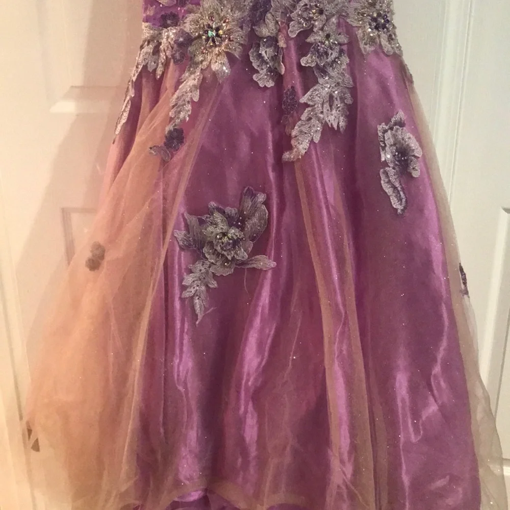 COPY - Cassandra stone lilac dress